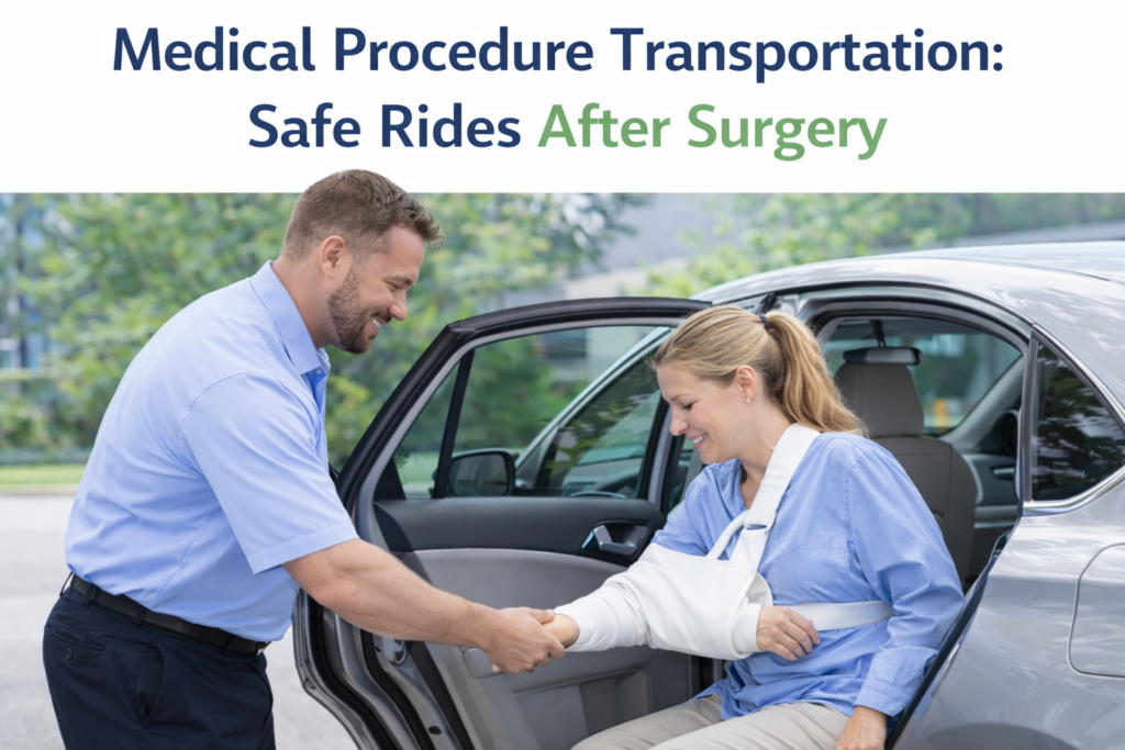 Medical Procedure Transportation: Safe Rides After Surgery